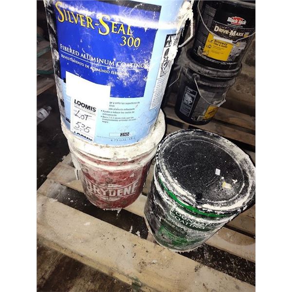 LOT OTF COATING ITEMS, SOME PARTIALS