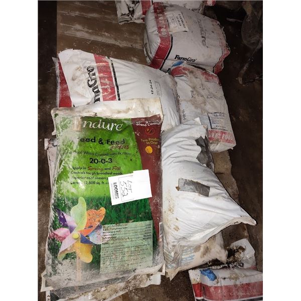BUNDLE OF ASST FERTILZERS AS A LOT