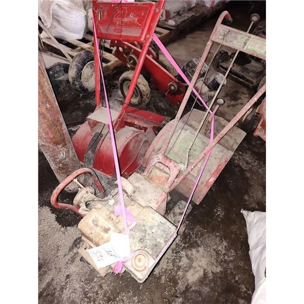 SALES LOT OF GAS TILLERS (AS-IS)