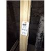Image 1 : 1.5" X 96" WOOD UNFINISHED X 8