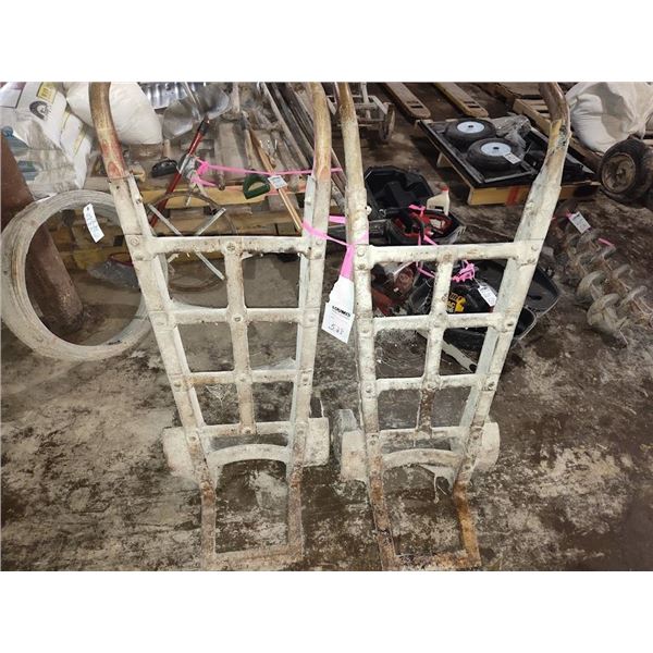 STEEL/WOOD HAND TRUCKS