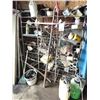 Image 1 : LARGE SHIP RACK WITH STOCK OF MANY ITEMS