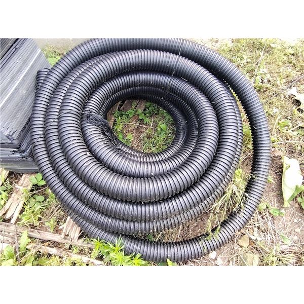 3" BY 100FT BLACK DRAIN PIPE