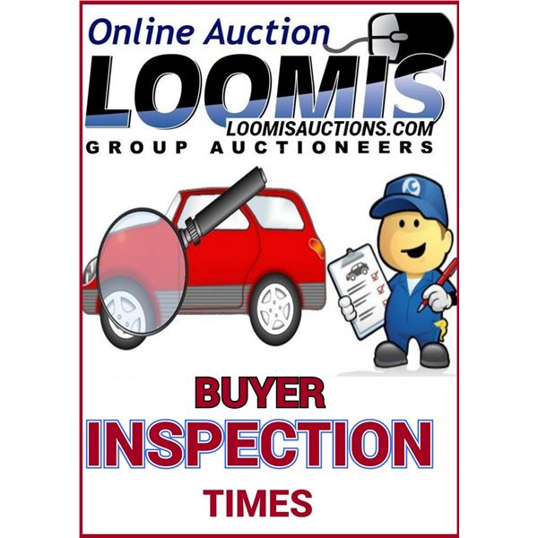 BUYER INSPECTION TIMES