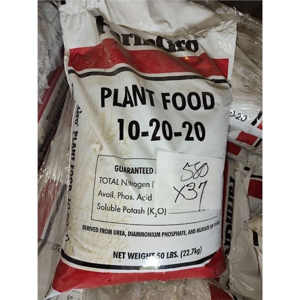 FARMGRO 10-20-20 FERTILIZER / 50LB