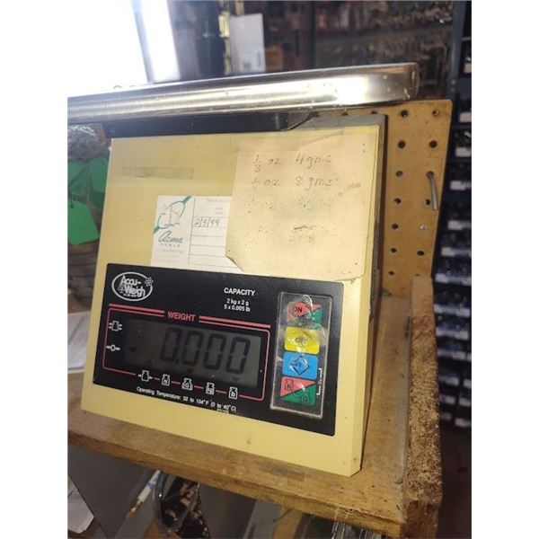 ACCU-WEIGH DIGITAL SCALE (WORKS)