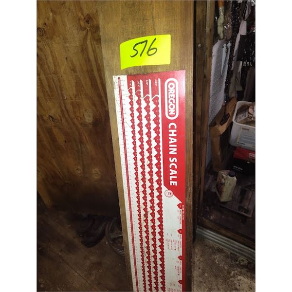 OREGON CHAIN SCALE BOARD