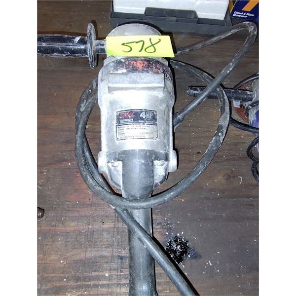 SKILL 4 HP SUPER DUTY HAND GRINDER/SANDER (RUNS)