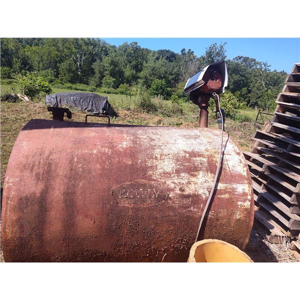 APPROX. 150 GALLON AGWAY FUEL TANK