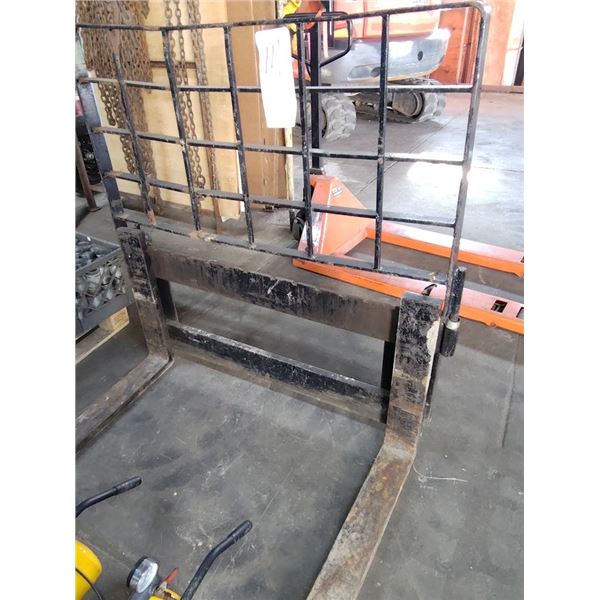 Approx 42 Inch Pallet Forks Skid Steer Attachment