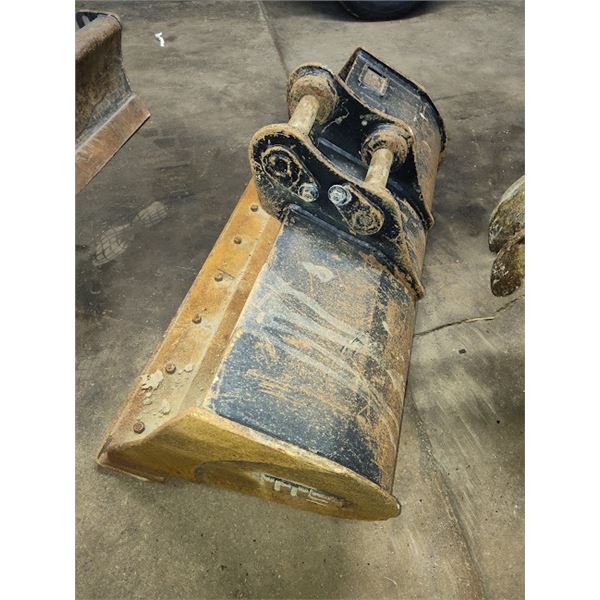 Werk-Brau (WB) Excavator All Purpose Bucket: Approx 42 Inch Wide