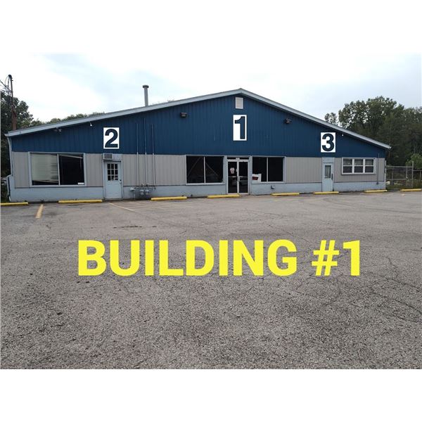 BUILDING #1: 8100 SQ FT ALL STEEL MULTI FLEX ON 3.5 AC