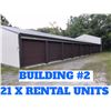 Image 1 : BUILDING #2 : NEWER 21 UNIT STORAGE RENTAL UNITS BUILDING