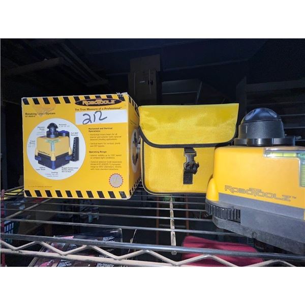 ROBO TOOLZ ROTATING LASER SYSTEM