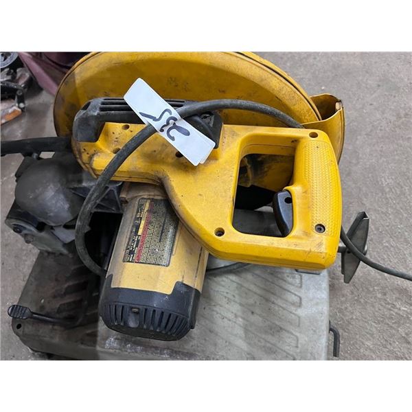 DEWALT HEAVY DUTY CUT OFF SAW