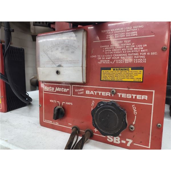 AUTO METER BATTERY TESTER SB-07
