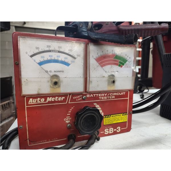 AUTO METER BATTERY TESTER SB-03