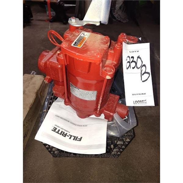 NEW FILL-RITE FR 700 PUMP / $795.00 MARKET PRICE