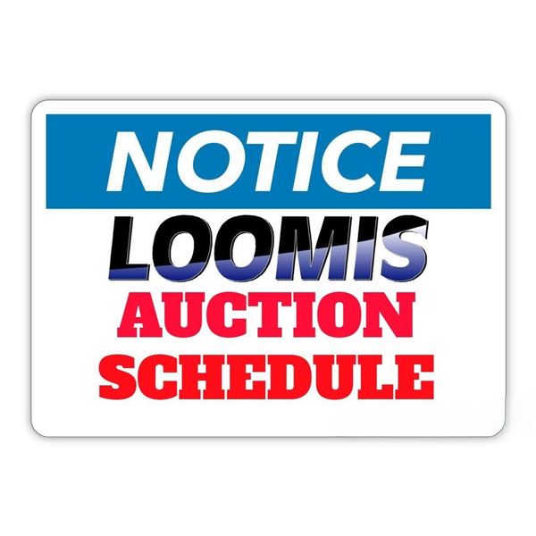 UPCOMING & IN PROGRESS T & U AUCTIONS