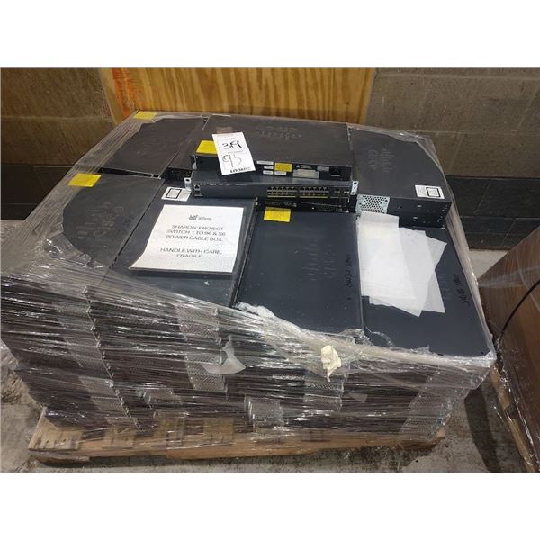 CISCO CATALYST 2960-X SERIES NWRTK SWTCH /WORKING AS THEY SHOULD AT DISCONNECT : PER THE SELLER