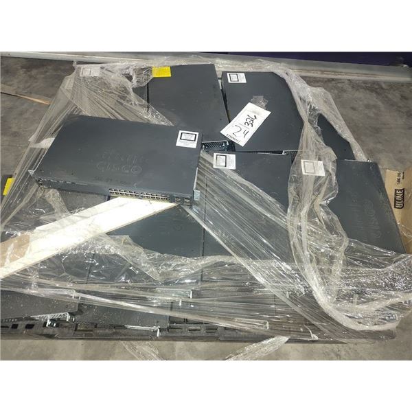CISCO CATALYST 2960-X SERIES NWRTK SWTCH /WORKING AS THEY SHOULD AT DISCONNECT : PER THE SELLER