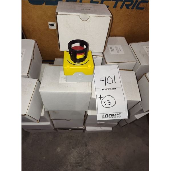 NEW : C3 CONTROLS  SINGLE UNIT EMERGENCY  STOP BUTTONS #EC1414 / UP TO $75.00 EA