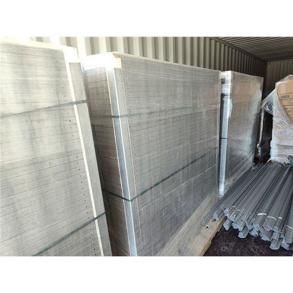 NEW ULINE IND METAL PWDR COATED SHELVING 6O"X18x84H  BID BY THE UNIT $335.00