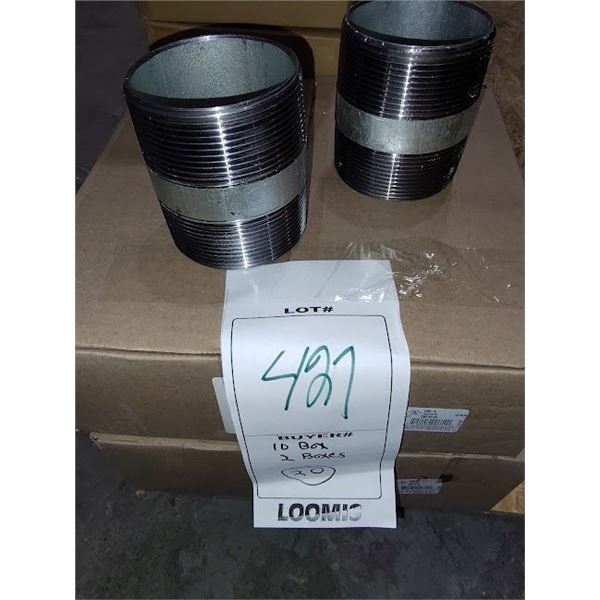 NEW 3/4" GLVNZD NIPPLES MSR $ 65.00 EA