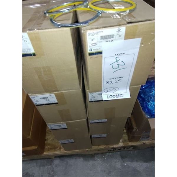 NEW TOPAZ 4  SEALING LOCKOUTS #720 /PK 25 MSR $29.00 EA