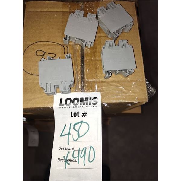 NEW PHX TERMINAL BLOCKS MSR $9.50 EA / LOT VALUE $4370.00  /SOLD BY THE EA PC