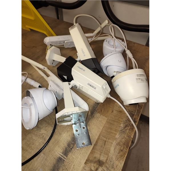 LOT OF REOLINK SEC CAMERAS / WORKED AT DEACTIVATION