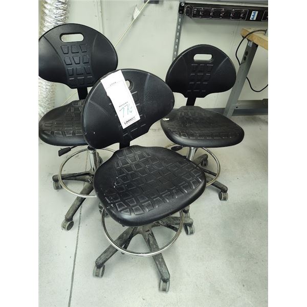OFFICE CHAIRS X 3