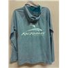 Image 2 : Qty 2 Men's Size XL Terminal Deflector Zero Hoodie SPF 50, Deep Marine