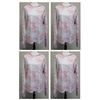 Image 1 : Qty 4 Women's Size M Super Tidal Tiki Pink Long Sleeve Tee Hoodies