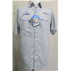 Image 2 : Qty 2 Men's Size S Gray Low Drag Offshore Short Sleeve Shirts