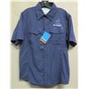 Image 1 : Men's Size M Columbia Silver Ridge Blue Polo Shirt