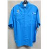 Image 1 : Men's Size S Tamiami II Short Sleeve Shirt, Compass Blue