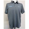Image 1 : Men's Size S Tech Trail Short Sleeve Grey Polo Shirt