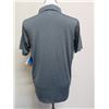 Image 3 : Men's Size S Tech Trail Short Sleeve Grey Polo Shirt