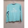 Image 3 : Qty 4 Youth Size M PFG Gulf Stream Blue Shirts