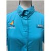 Image 3 : Women's Size M Turquoise Blue Tamiami II Short Sleeve Shirt