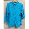 Image 3 : Women's Size XL Turquoise Blue Tamiami II Atoll Long Sleeve Shirt