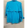 Image 4 : Women's Size XL Turquoise Blue Tamiami II Atoll Long Sleeve Shirt