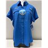 Image 1 : Women's Size S Lo Drag Deep Blue Short Sleeve Shirt