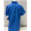 Image 2 : Women's Size S Lo Drag Deep Blue Short Sleeve Shirt