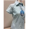 Image 2 : Women's Size L Lt. Blue Silver Ridge Short Sleeve Shirt