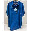 Image 1 : Men's Size S Deep Blue Royce Peak Short Sleeve Shirt