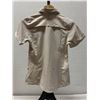 Image 2 : Women's Size XS Fossil Khaki/Beige Saturday Trail Short Sleeve Shirt