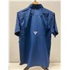 Image 2 : Men's Size S Navy Blue Slack Tide Short Sleeve Shirt