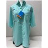 Image 2 : Men's Size S Lt. Teal Tamiami Short Sleeve Shirt